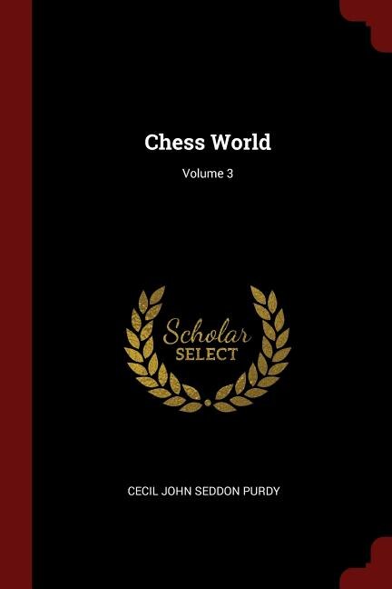 Front cover_Chess World; Volume 3