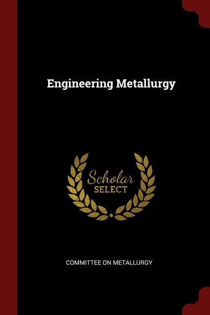 Front cover_Engineering Metallurgy