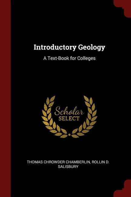 Front cover_Introductory Geology