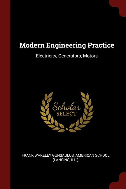 Front cover_Modern Engineering Practice