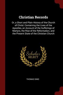 Front cover_Christian Records