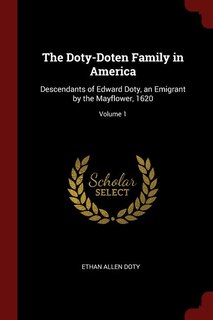 Front cover_The Doty-Doten Family in America