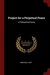Front cover_Project for a Perpetual Peace