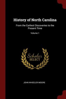 Front cover_History of North Carolina