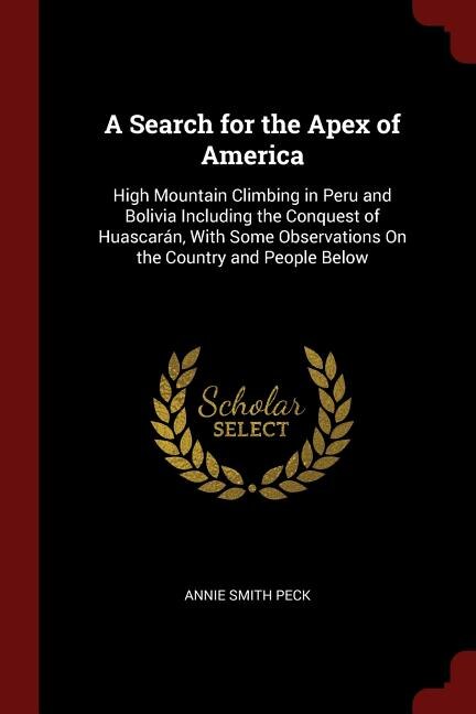 Front cover_A Search for the Apex of America