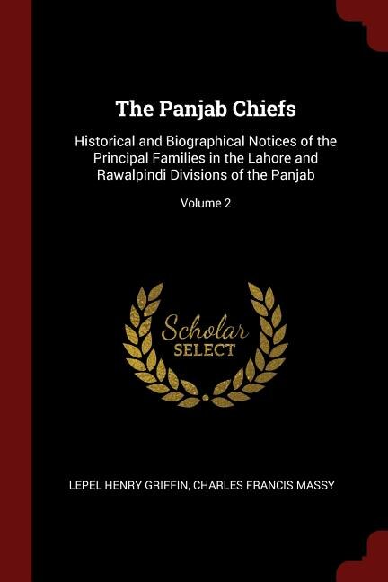 Couverture_The Panjab Chiefs