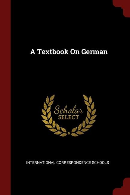 A Textbook On German