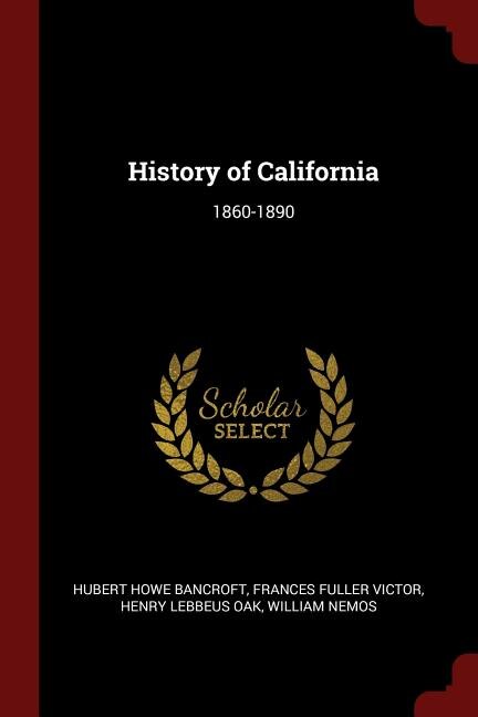 Front cover_History of California