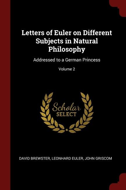 Couverture_Letters of Euler on Different Subjects in Natural Philosophy
