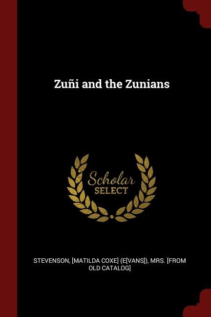 Front cover_Zuñi and the Zunians