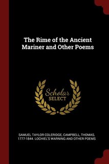 Front cover_The Rime of the Ancient Mariner and Other Poems