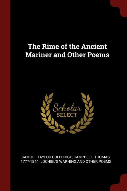 Front cover_The Rime of the Ancient Mariner and Other Poems