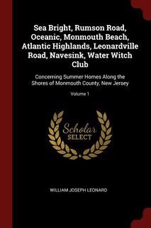 Couverture_Sea Bright, Rumson Road, Oceanic, Monmouth Beach, Atlantic Highlands, Leonardville Road, Navesink, Water Witch Club