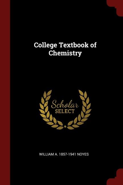 Front cover_College Textbook of Chemistry