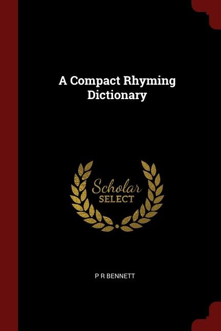 Front cover_A Compact Rhyming Dictionary
