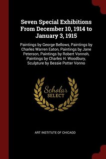 Front cover_Seven Special Exhibitions From December 10, 1914 to January 3, 1915