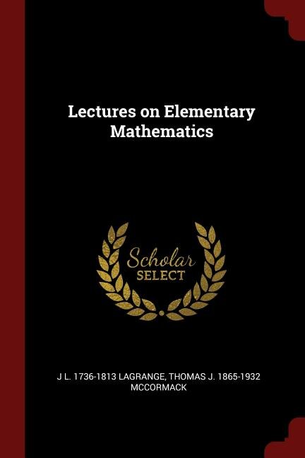 Lectures on Elementary Mathematics
