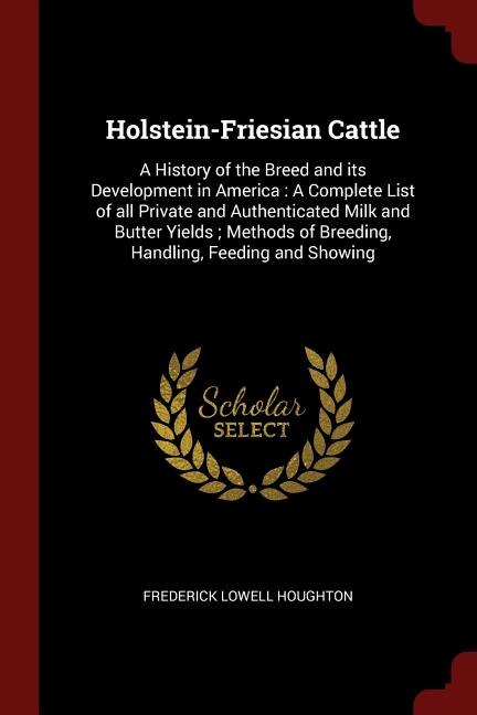 Front cover_Holstein-Friesian Cattle