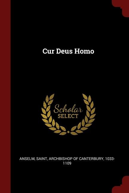 Front cover_Cur Deus Homo