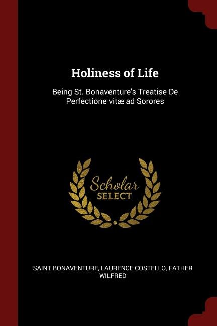 Couverture_Holiness of Life