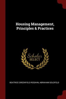 Couverture_Housing Management, Principles & Practices