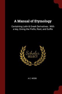 Front cover_A Manual of Etymology