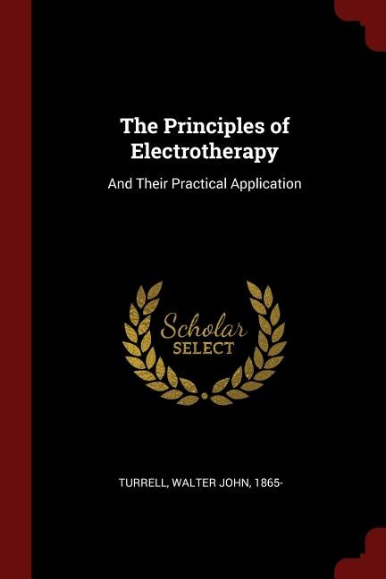 Couverture_The Principles of Electrotherapy