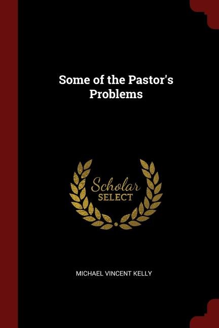 Front cover_Some of the Pastor's Problems