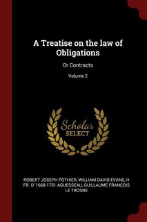 Front cover_A Treatise on the law of Obligations
