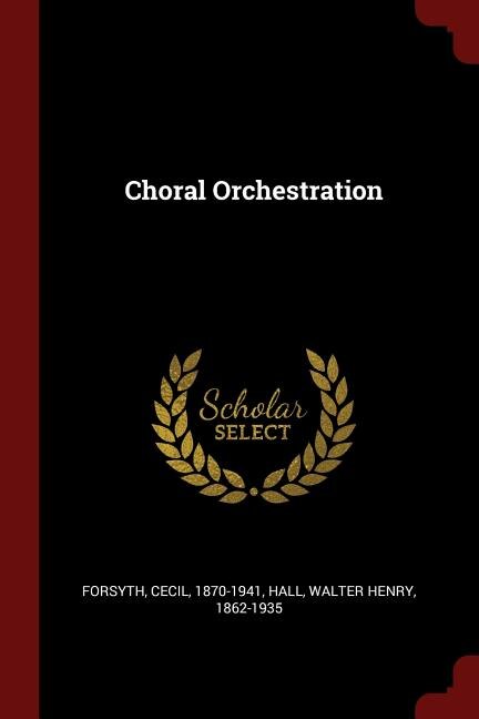 Front cover_Choral Orchestration
