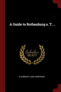 Front cover_A Guide to Rothenburg o. T. ..