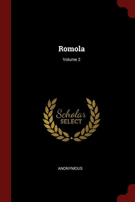 Couverture_Romola; Volume 2