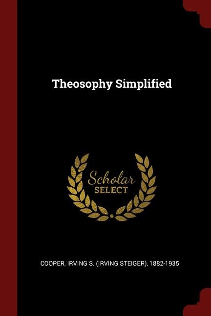 Front cover_Theosophy Simplified