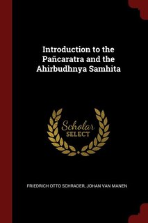 Couverture_Introduction to the Pañcaratra and the Ahirbudhnya Samhita