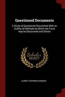 Front cover_Questioned Documents