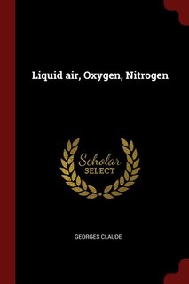 Front cover_Liquid air, Oxygen, Nitrogen
