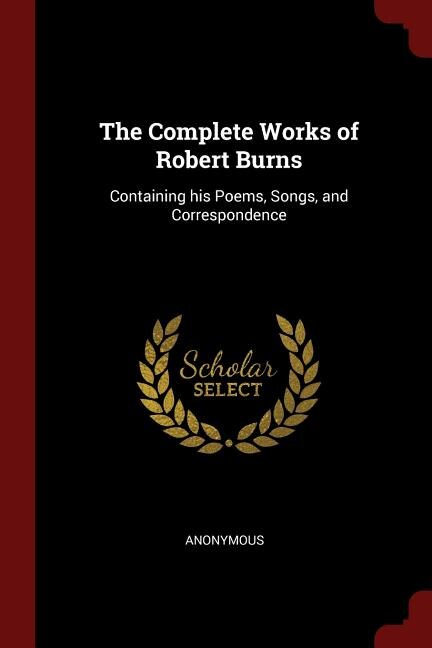 Couverture_The Complete Works of Robert Burns