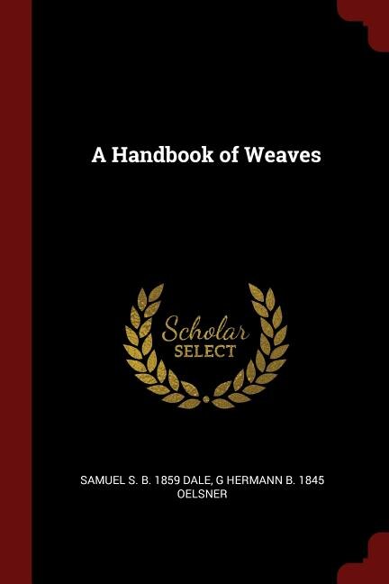 Front cover_A Handbook of Weaves