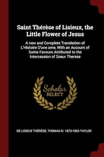 Front cover_Saint Thérèse of Lisieux, the Little Flower of Jesus