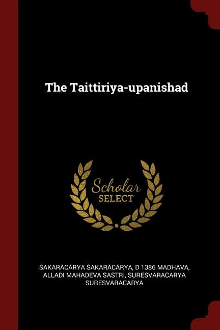 Front cover_The Taittiriya-upanishad