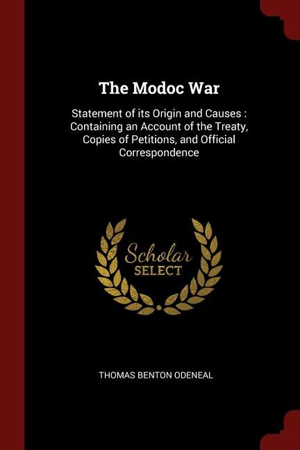 Couverture_The Modoc War