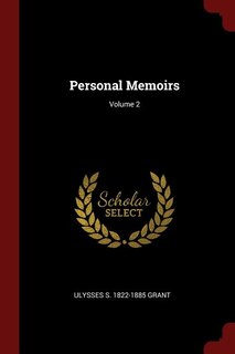 Couverture_Personal Memoirs; Volume 2