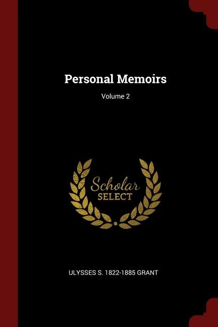 Couverture_Personal Memoirs; Volume 2