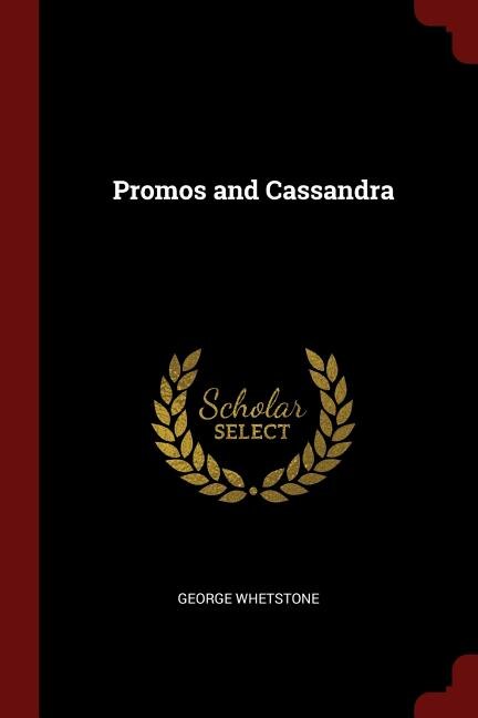 Front cover_Promos and Cassandra
