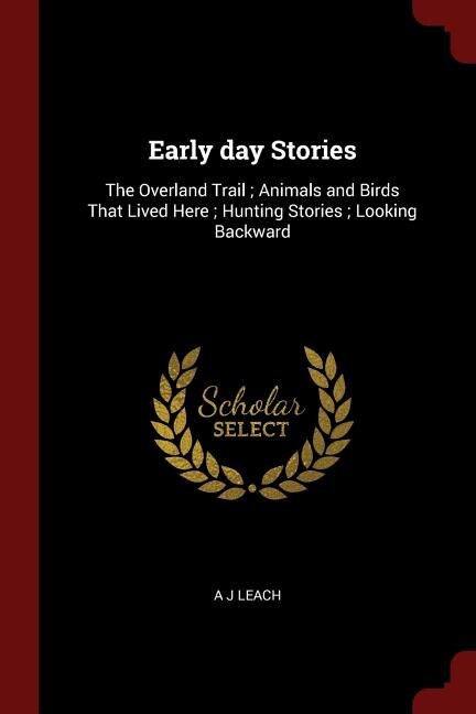 Front cover_Early day Stories