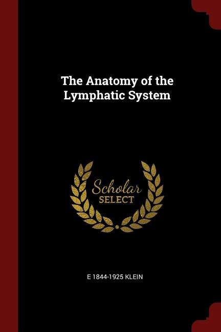Couverture_The Anatomy of the Lymphatic System