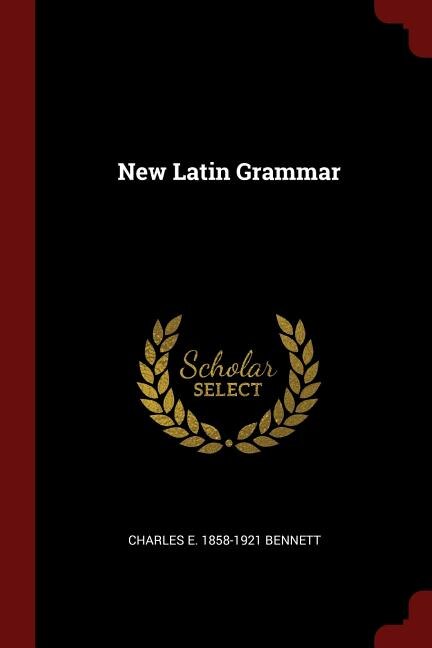 Front cover_New Latin Grammar