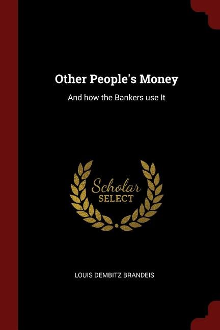 Front cover_Other People's Money