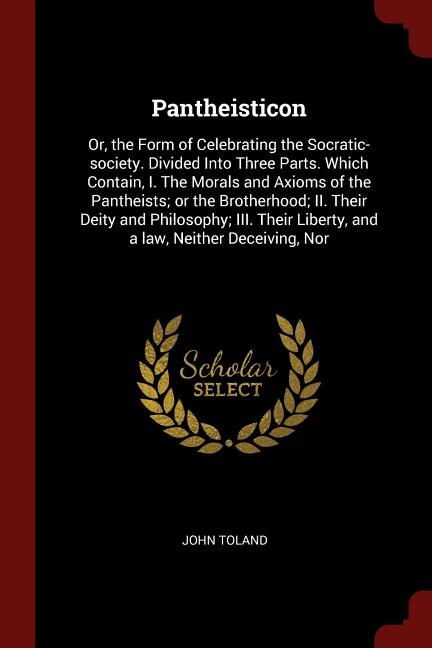 Front cover_Pantheisticon