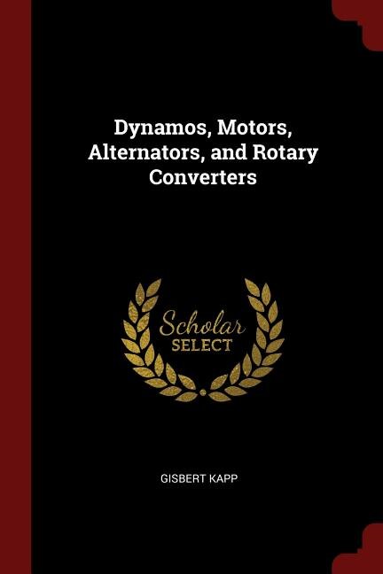 Front cover_Dynamos, Motors, Alternators, and Rotary Converters